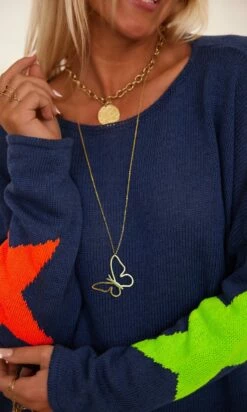 Pull Austin Bleu Marine Star Multicolor -Vêtements Soldes 2024 facetune 06 02 2024 09 33 41