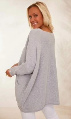 Pull Nestor Petite Maille Gris