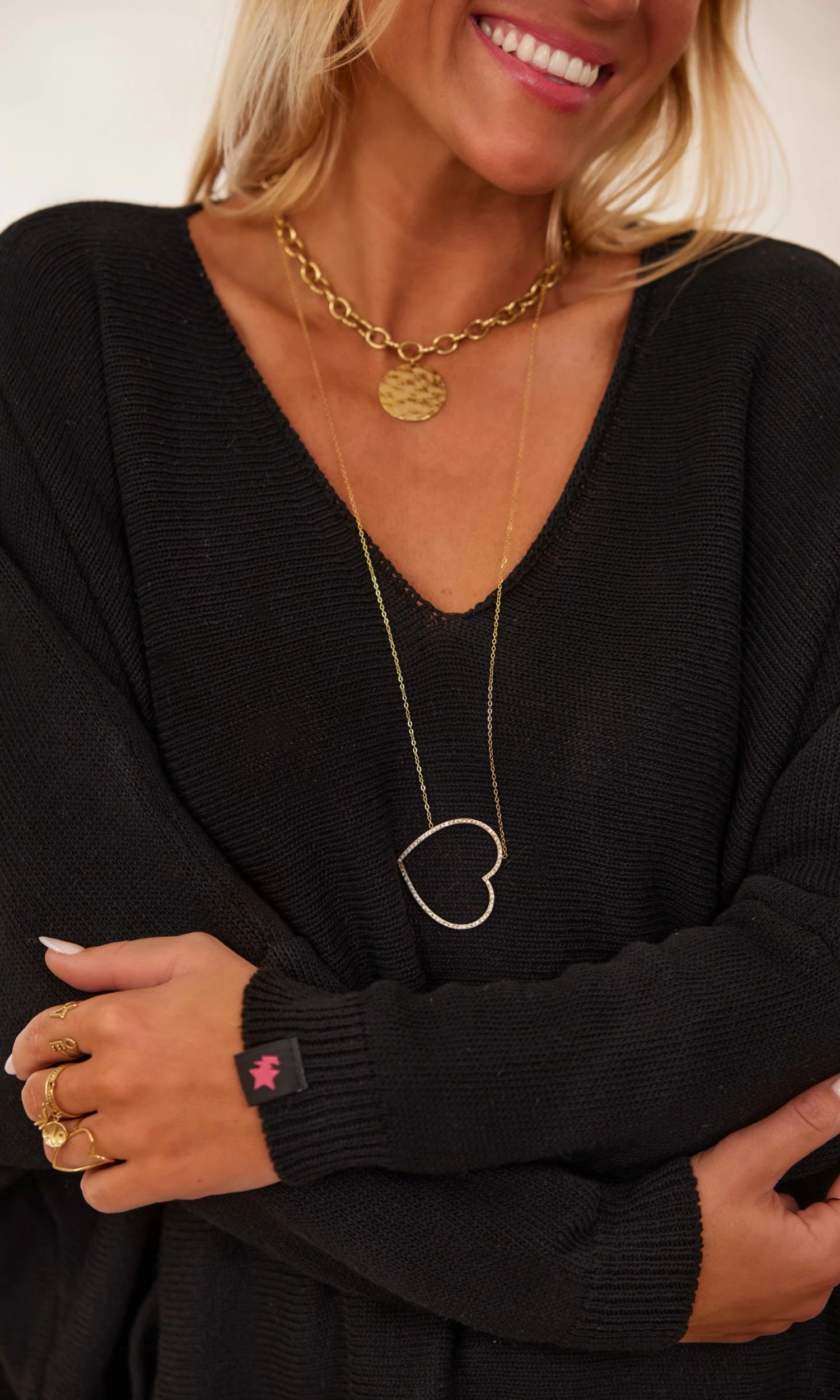 Pull Nestor Petite Maille Noir 5 Pull Nestor Petite Maille Noir – Image 3