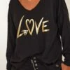 Pull Loyd Noir Love Or -Vêtements Soldes 2024 facetune 07 02 2024 15 32 37