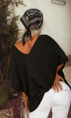 T-Shirt Farah Oversize Ultra-Light Noir -Vêtements Soldes 2024 facetune 07 11 2023 09 34 02