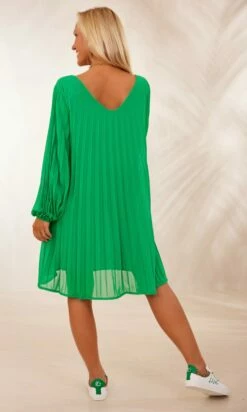 Petite Robe Nuria Plissée Vert Brésil 14 Petite Robe Nuria Plissée Vert Brésil -Vêtements Soldes 2024 facetune 08 02 2024 10 56 09