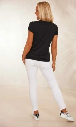 T-Shirt Essentiel Col Rond Noir