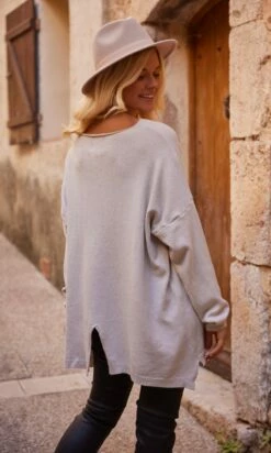 Pull Floyd Beige -Vêtements Soldes 2024 facetune 08 10 2023 15 41 26