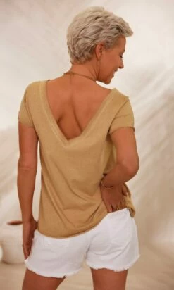 T-Shirt Quentin MC Camel -Vêtements Soldes 2024 facetune 12 02 2024 14 07 26