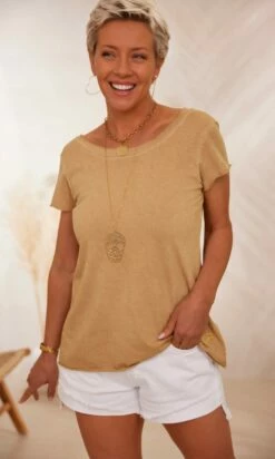 T-Shirt Quentin MC Camel