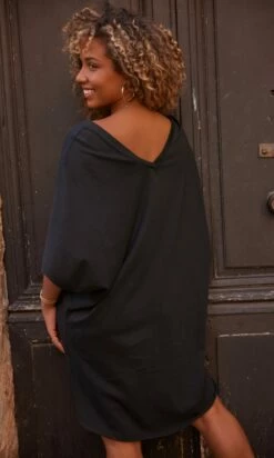 Petite Robe Farah Oversize Ultra-Light Noir 11 Petite Robe Farah Oversize Ultra-Light Noir -Vêtements Soldes 2024 facetune 12 10 2023 09 30 15