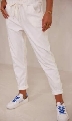 Pantalon Sean Blanc -Vêtements Soldes 2024 facetune 14 11 2023 09 15 16