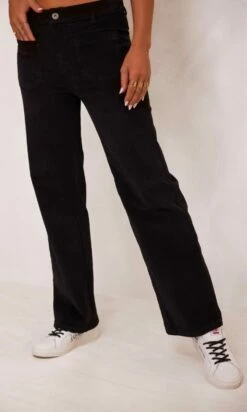 Pantalon Jovan Velours Noir
