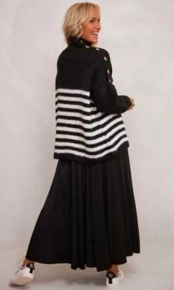 Jupon Ayron Satin Noir