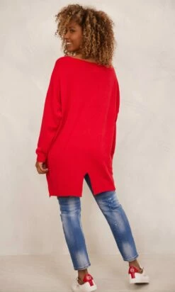 Pull Floyd Rouge -Vêtements Soldes 2024 facetune 16 11 2023 09 33 30