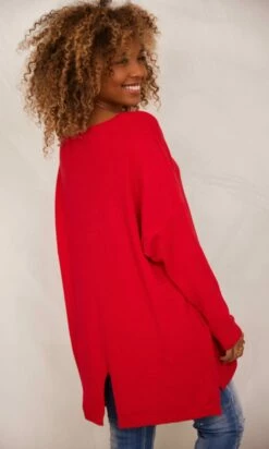 Pull Floyd Rouge -Vêtements Soldes 2024 facetune 16 11 2023 09 38 07