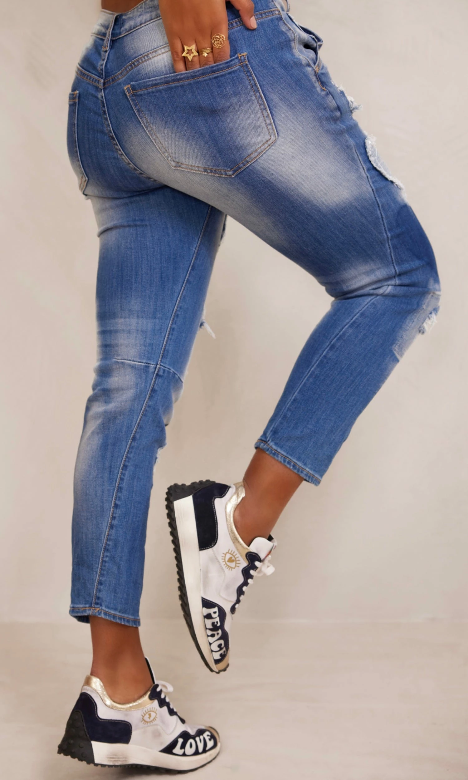 Jean's Ernesto Used Denim Heart 3 Jean's Ernesto Used Denim Heart