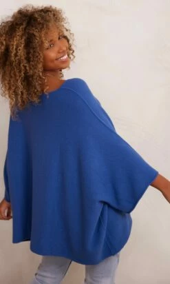 Pull Léon Oversize Bleu Jean