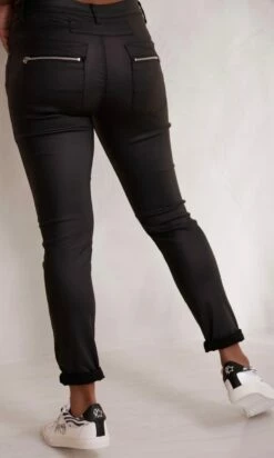 Pantalon Meryl Huilé Noir