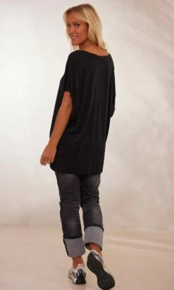T-Shirt Basic Oversize Noir