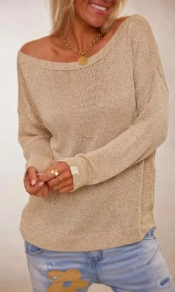 Pull Brent Doré -Vêtements Soldes 2024 facetune 19 01 2024 15 46 31