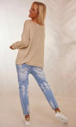 Pull Brent Doré -Vêtements Soldes 2024 facetune 19 01 2024 16 05 25