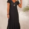 Robe Magda Noir Irisé -Vêtements Soldes 2024 facetune 19 09 2023 10 09 09
