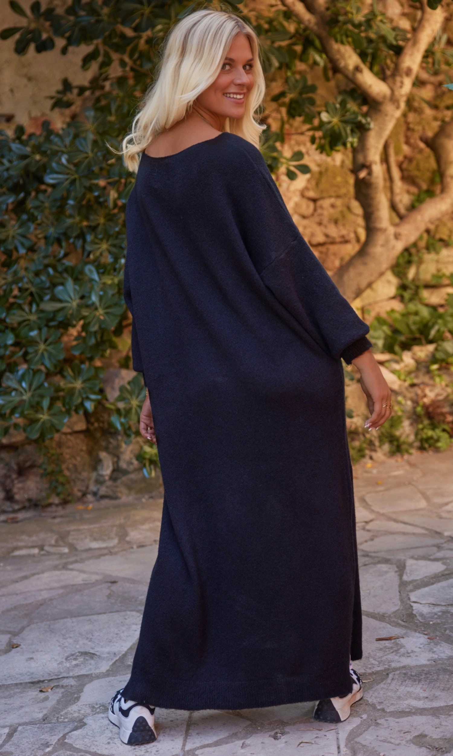 Robe Pull Anna Noir 3 Robe Pull Anna Noir