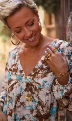 Robe Titaïna Chocolat Dye Color Turquoise -Vêtements Soldes 2024 facetune 19 10 2023 15 52 09