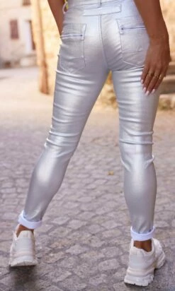 Pantalon Meryl Argent