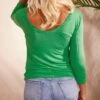 T-Shirt Essentiel ML Vert Brésil -Vêtements Soldes 2024 facetune 21 08 2023 10 30 45