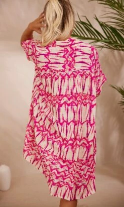 Petite Robe Chemise Sherine Oversize Rose Kasaï -Vêtements Soldes 2024 facetune 21 08 2023 12 26 38