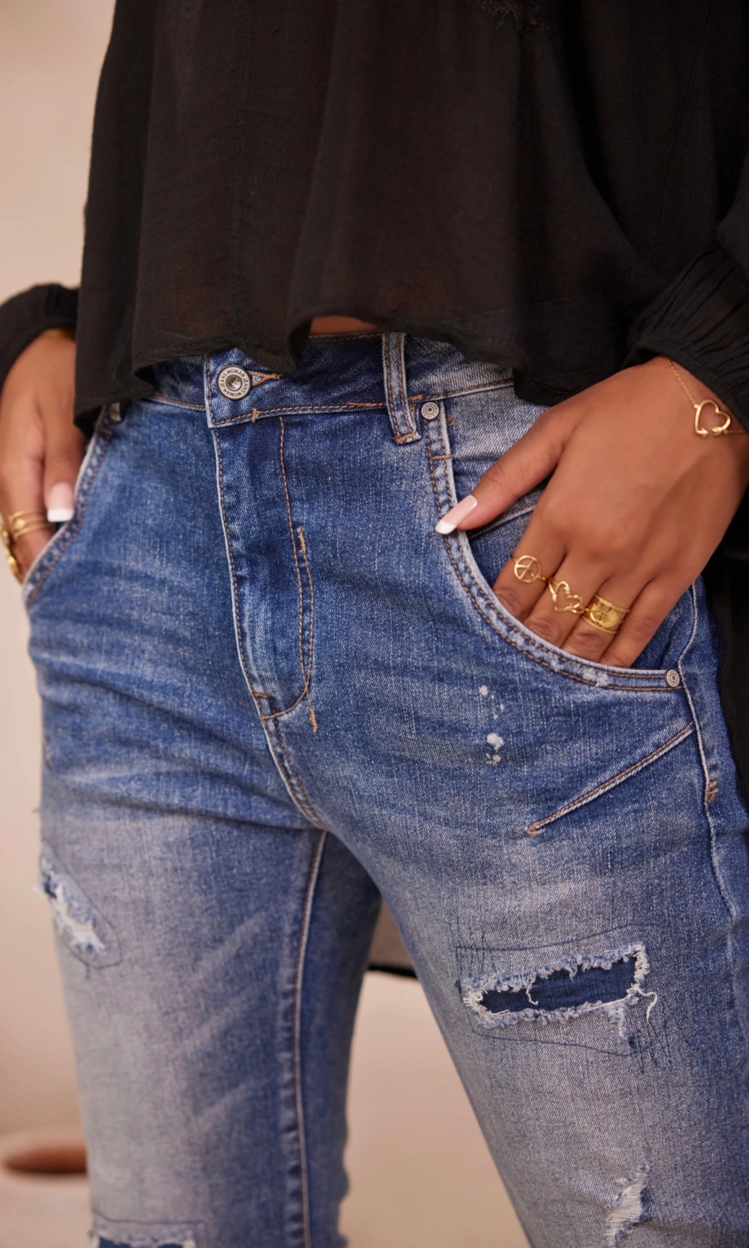 Jean's Steeve Used Denim 7 Jean's Steeve Used Denim – Image 5