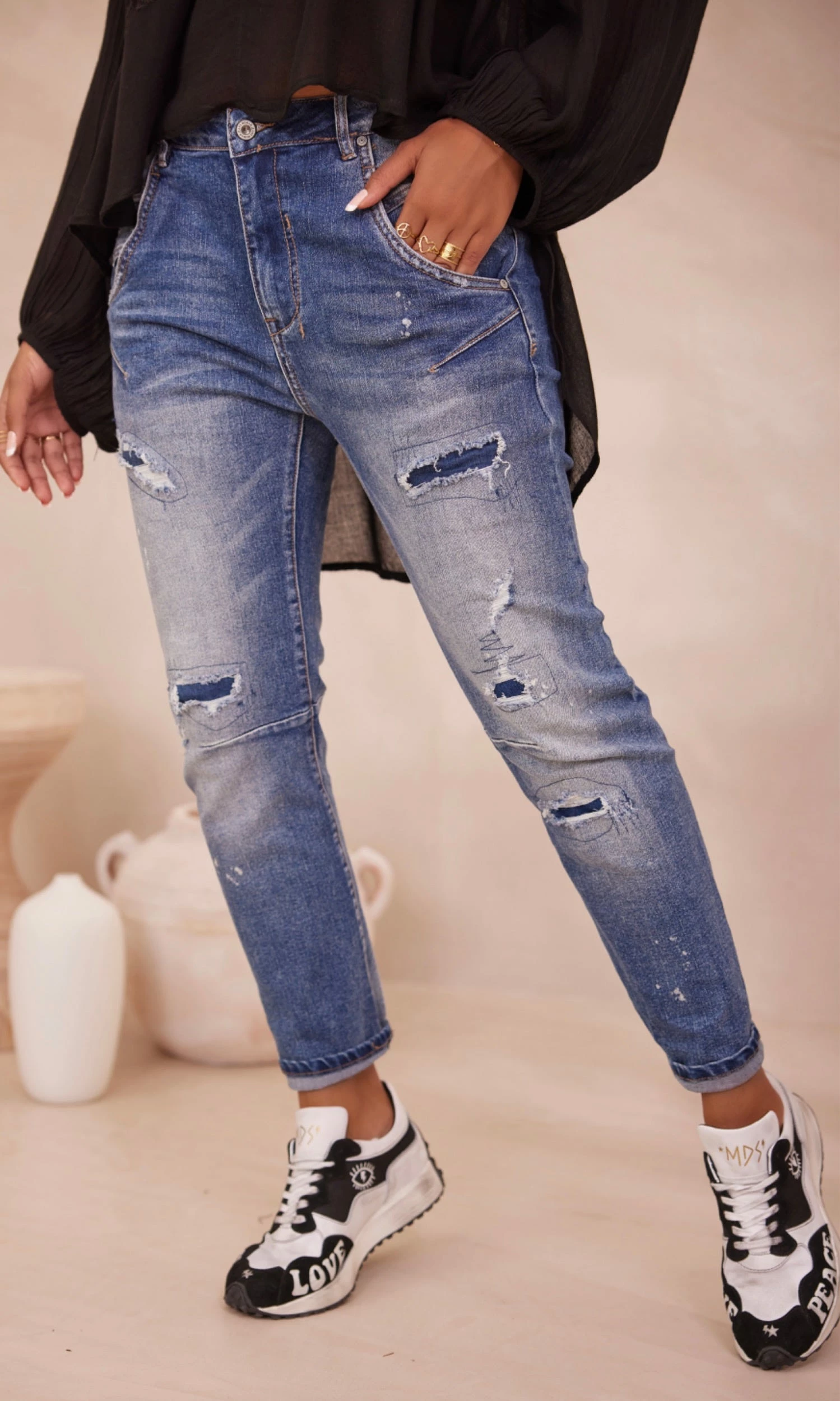 Jean's Steeve Used Denim 4 Jean's Steeve Used Denim – Image 2