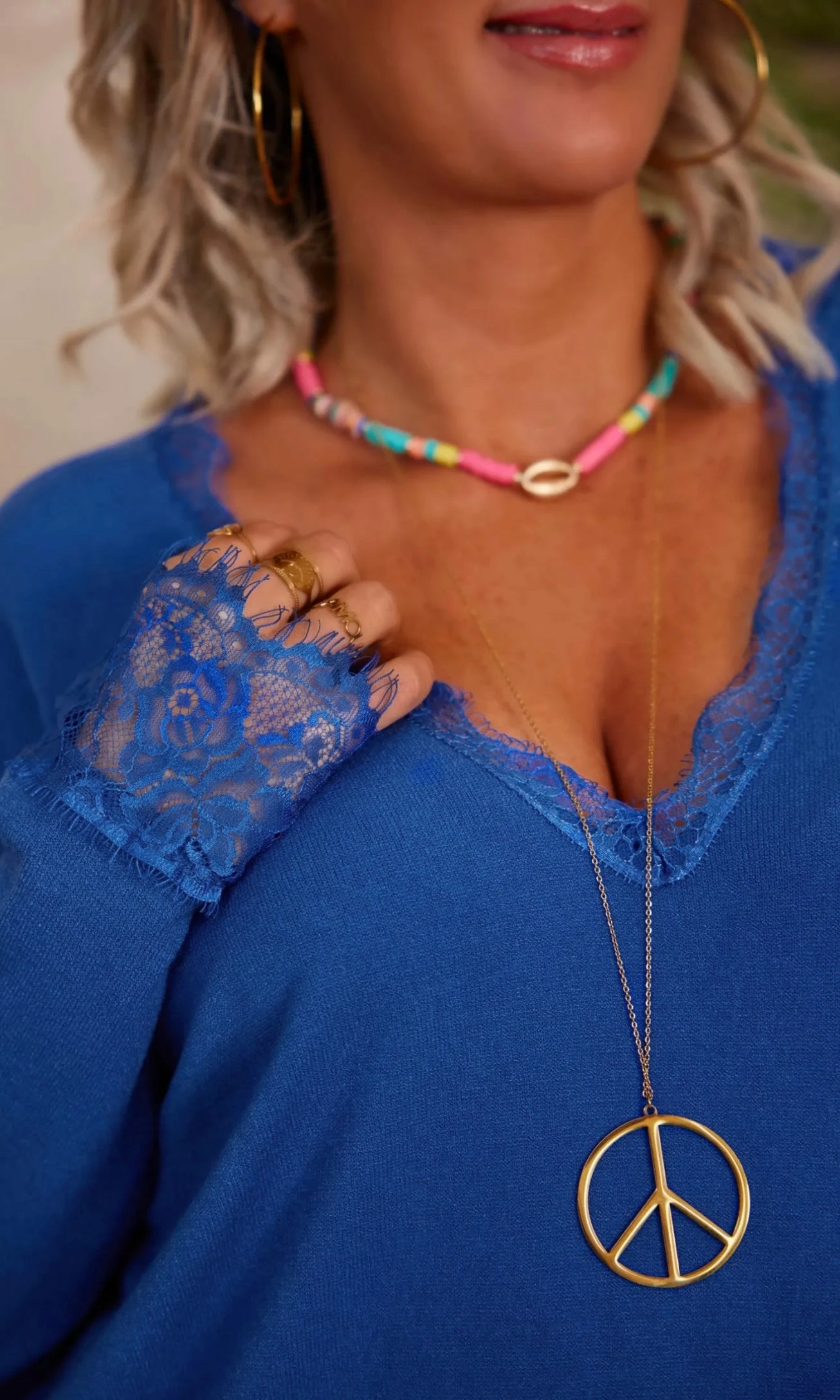 Pull Artus Bleu Electrique 6 Pull Artus Bleu Electrique – Image 4