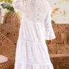 Robe Lonaïs Broderie Blanc 1 Robe Lonaïs Broderie Blanc -Vêtements Soldes 2024 facetune 22 06 2023 15 07 51