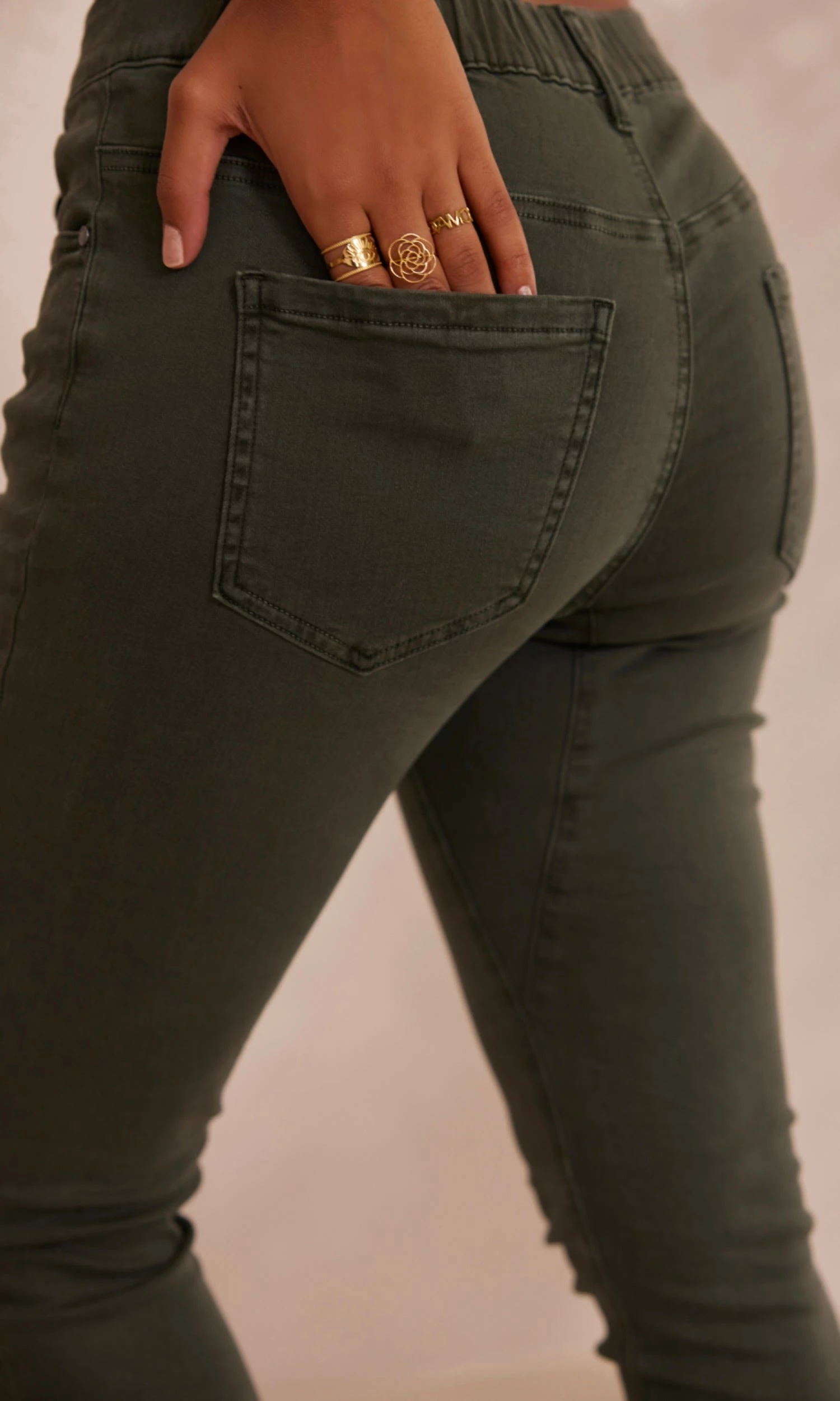 Pantalon Eddy Kaki 3 Pantalon Eddy Kaki