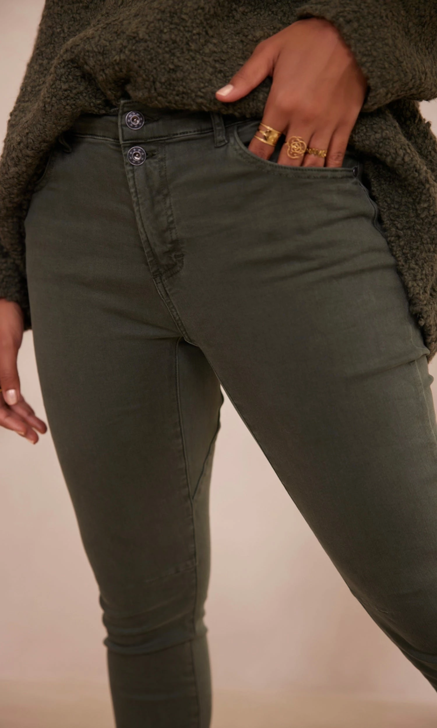 Pantalon Eddy Kaki 5 Pantalon Eddy Kaki – Image 3