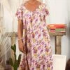 Robe Tess Violet Pivony Flower -Vêtements Soldes 2024 facetune 22 12 2023 10 40 53