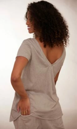 T-Shirt Quentin MC Taupe