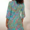 Petite Robe Joyce Vert Turquoise Cachemire Flower -Vêtements Soldes 2024 facetune 23 01 2024 12 47 00