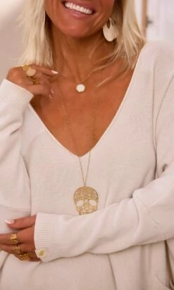 Pull Nestor Oversize Beige