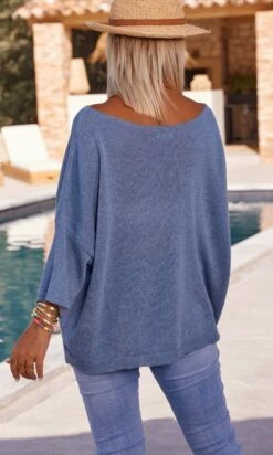 Pull Alessandro Bleu Jean -Vêtements Soldes 2024 facetune 24 07 2023 10 46 53