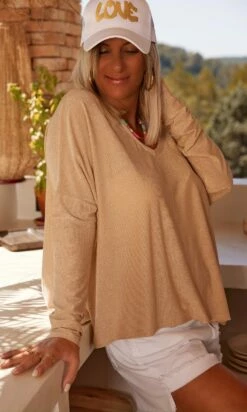 T-Shirt Gabin ML Doré Irisé 12 T-Shirt Gabin ML Doré Irisé -Vêtements Soldes 2024 facetune 24 07 2023 14 30 48