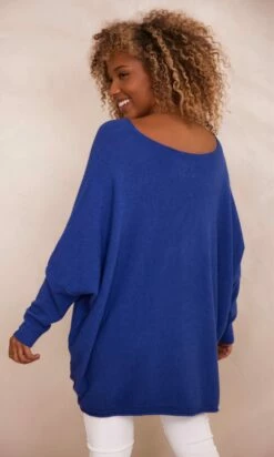 Pull Nestor Oversize Bleu Marine -Vêtements Soldes 2024 facetune 24 10 2023 09 58 16