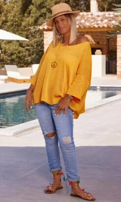 Pull Alessandro Jaune -Vêtements Soldes 2024 facetune 25 07 2023 09 27 13