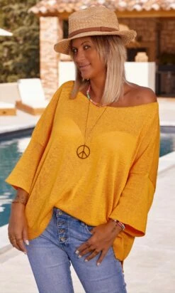 Pull Alessandro Jaune -Vêtements Soldes 2024 facetune 25 07 2023 09 27 24