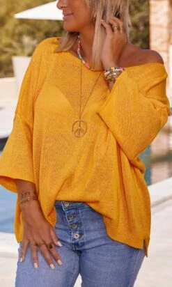 Pull Alessandro Jaune -Vêtements Soldes 2024 facetune 25 07 2023 09 27 29