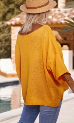 Pull Alessandro Jaune -Vêtements Soldes 2024 facetune 25 07 2023 09 27 38