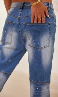 Jean's Laslo Used Denim Flower -Vêtements Soldes 2024 facetune 26 01 2024 15 53 50