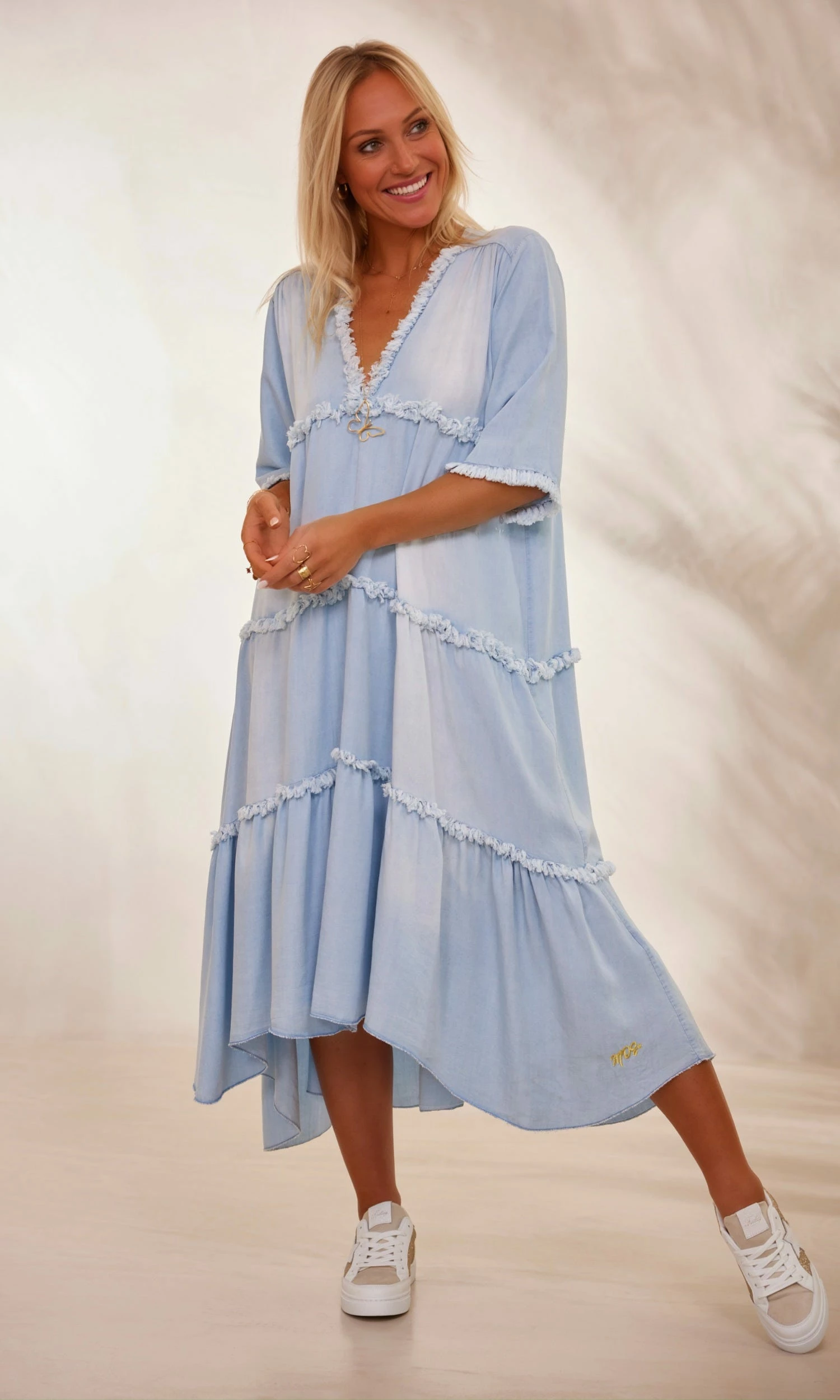 Robe Talya Jean's Bleach 9 Robe Talya Jean's Bleach – Image 7