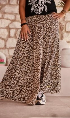 Jupon Ayron Beige Léopard