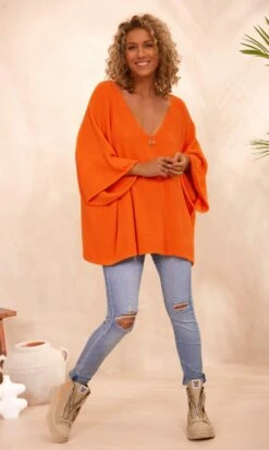 Pull Léon Oversize Orange 14 Pull Léon Oversize Orange -Vêtements Soldes 2024 facetune 26 09 2023 10 52 41