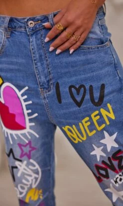 Jean's William Used Denim Queen -Vêtements Soldes 2024 facetune 27 11 2023 09 04 06